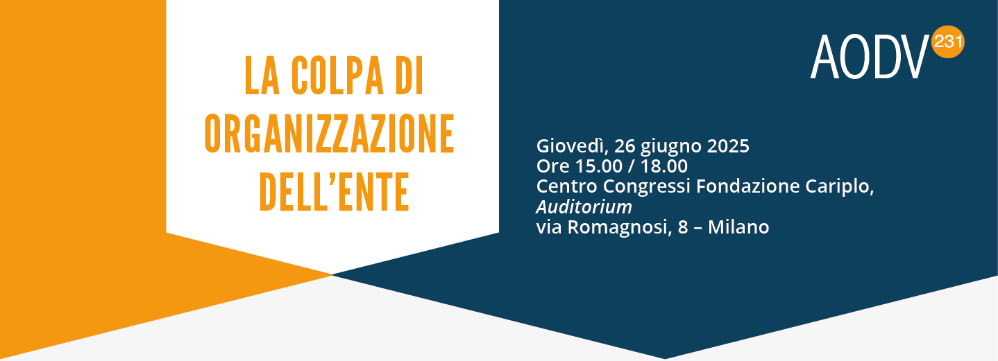 La colpa di organizzazione dell'ente